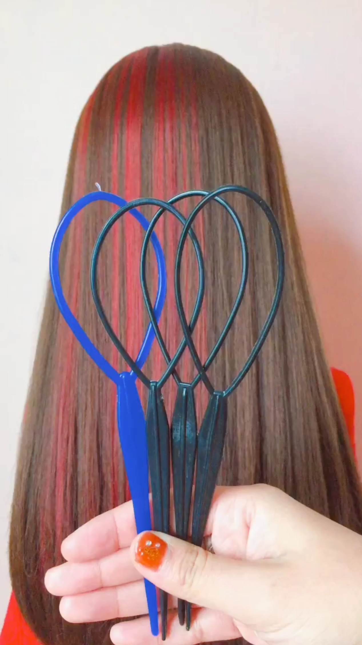 拉发器拉出的完美发型