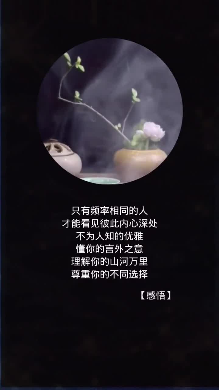 才能看见彼此内心深处,不为人知的优雅,懂你的言外之意,理解你的山河