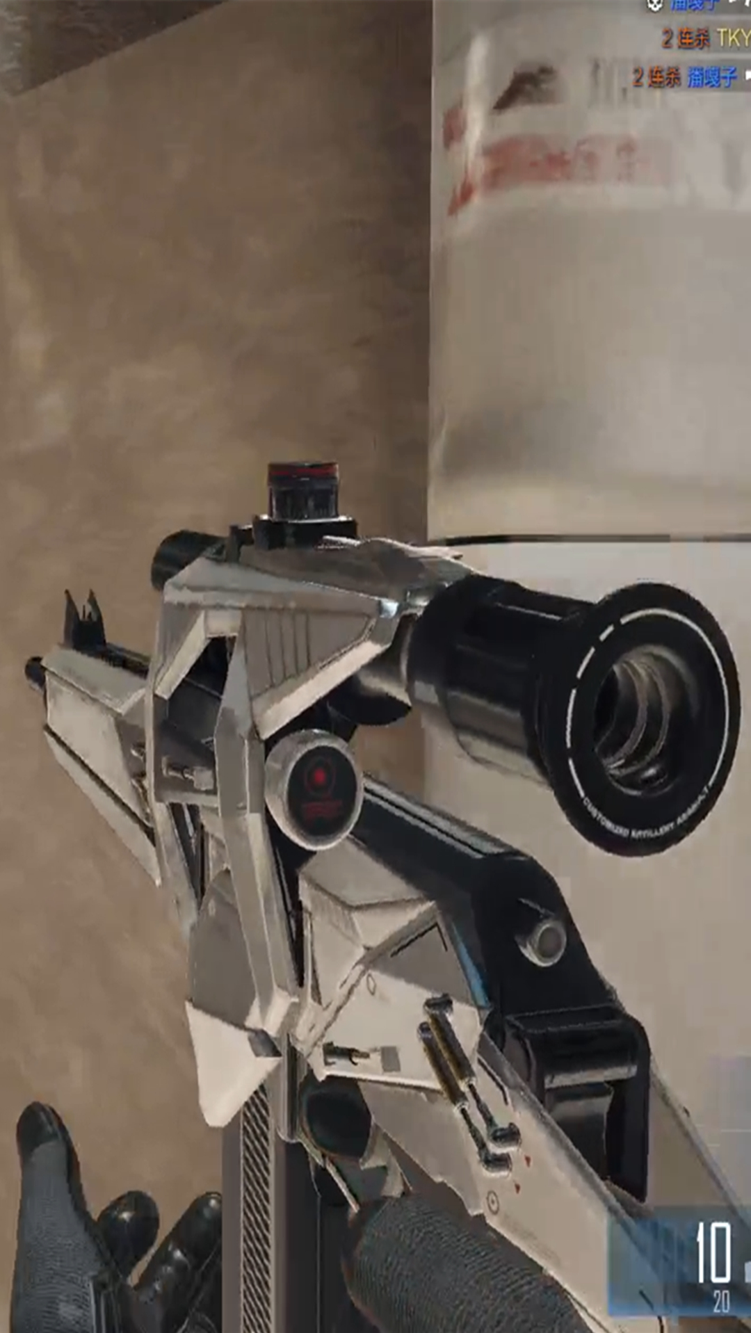 我要上热门#禽兽狙:这个狙击枪太好用了