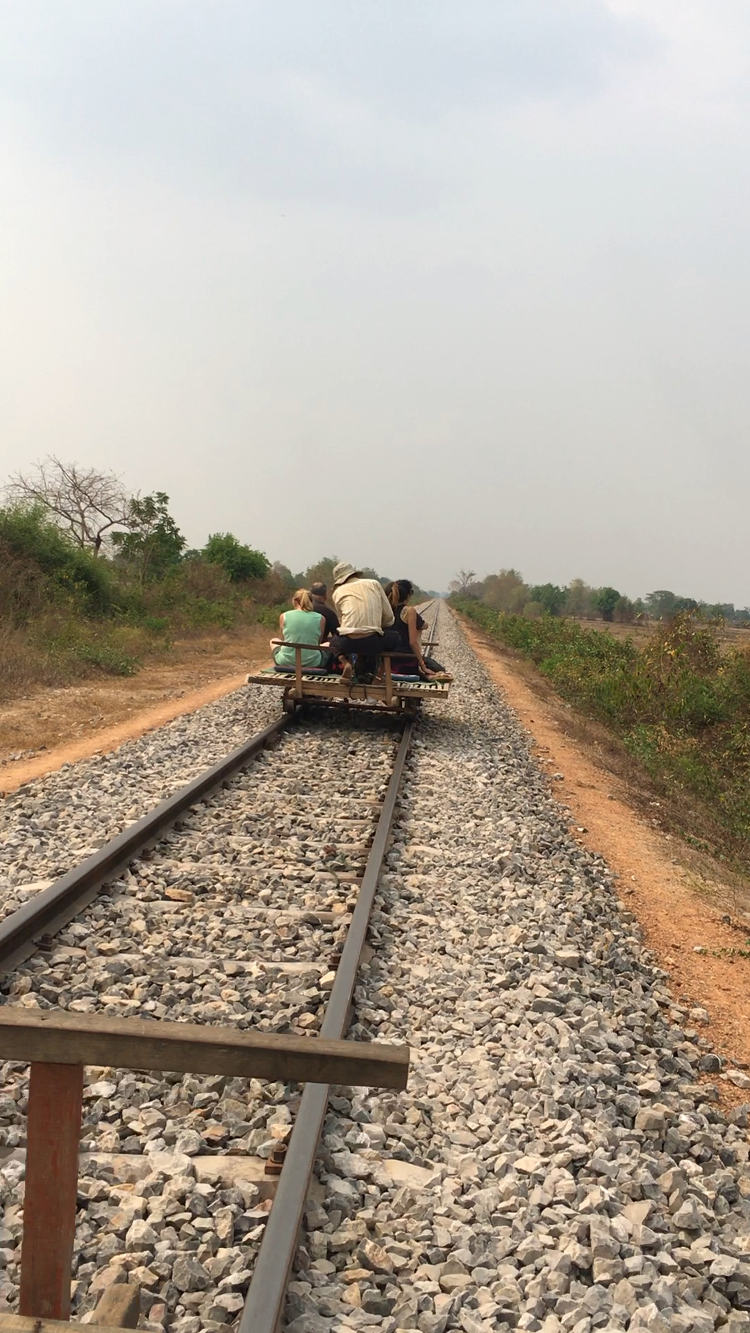 竹火车bamboo train 柬埔寨马德望
