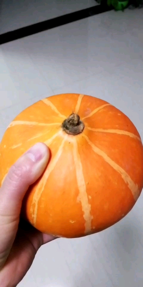 自己家种的粉南瓜,养生粥必备