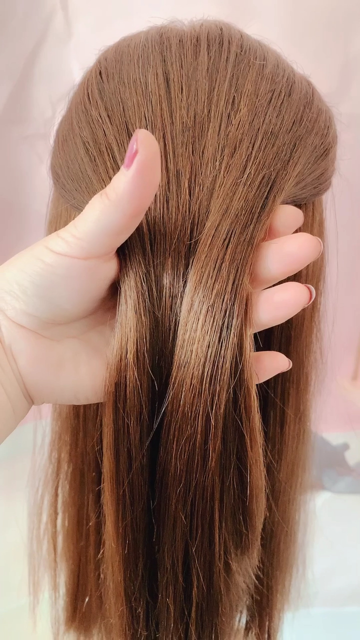 夏天碎发多这样扎