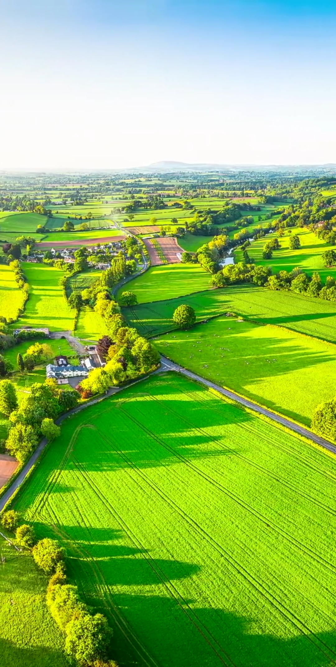 旅游进行时#夏日风暖鸟声脆,乡间农田绿无边,洗