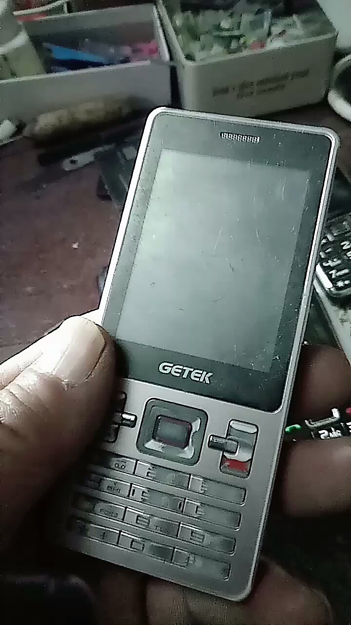 昨天刚刚收回来的按键机!