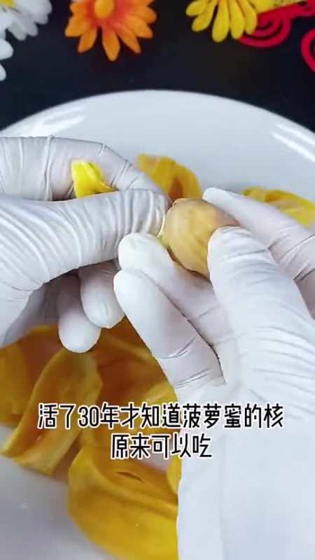 菠萝蜜的核原来可以吃清水煮熟宛如板栗以后千万别傻傻的扔掉