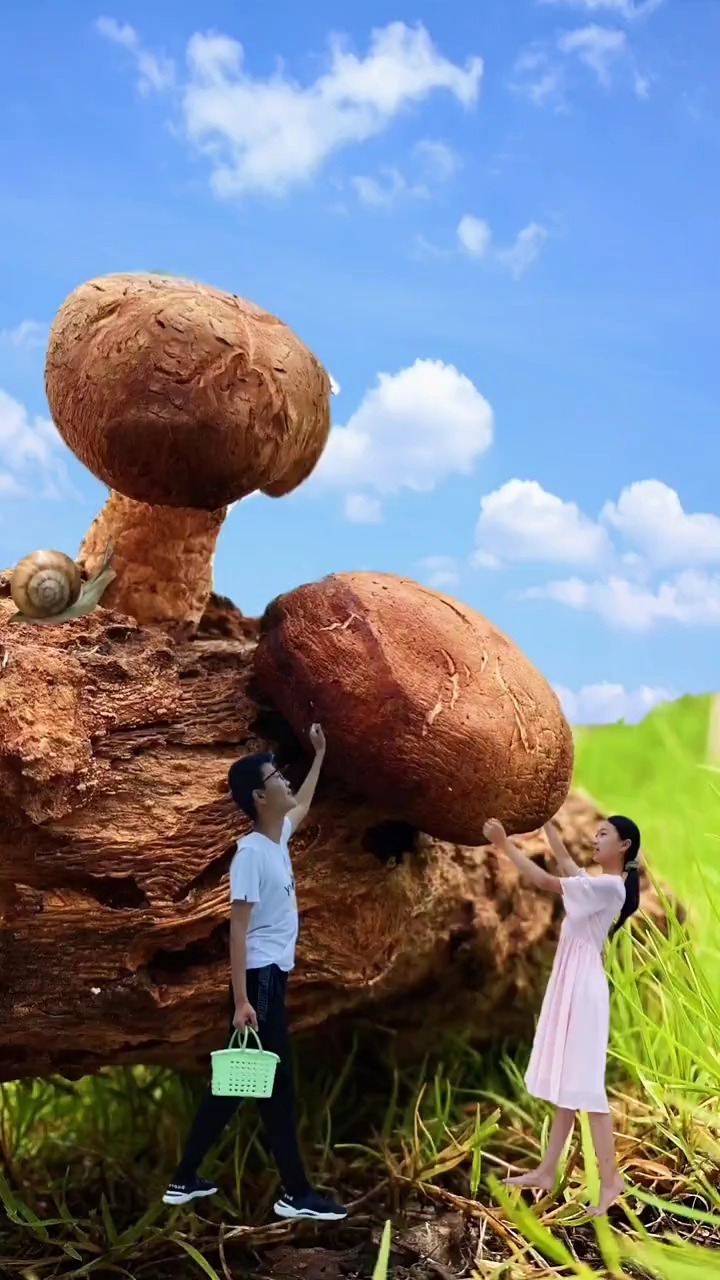 采蘑菇的小姑娘背着一个大竹筐清早光着小脚丫走遍树林和什么忘了