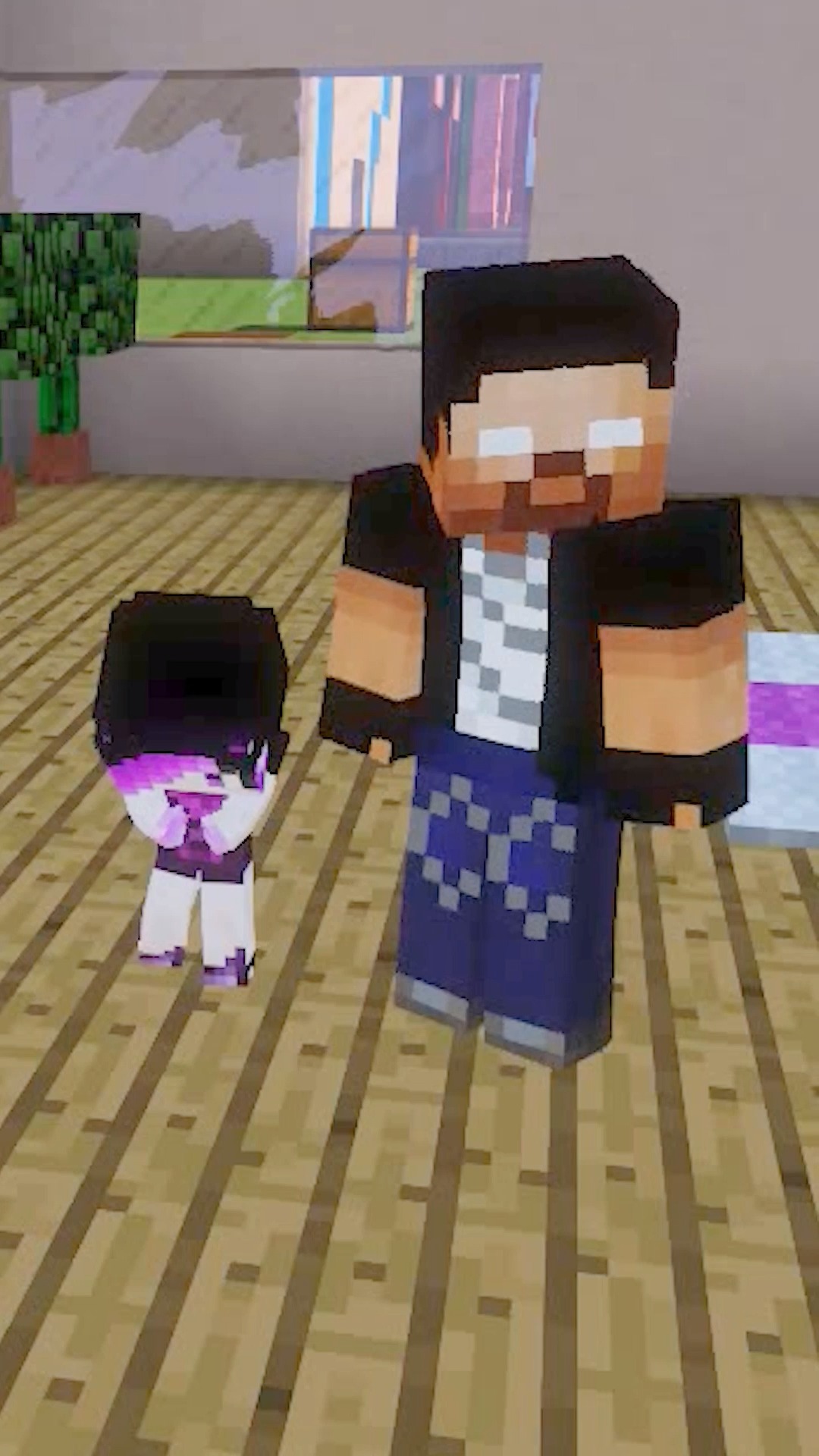 我的世界原来小影影是个大孝子