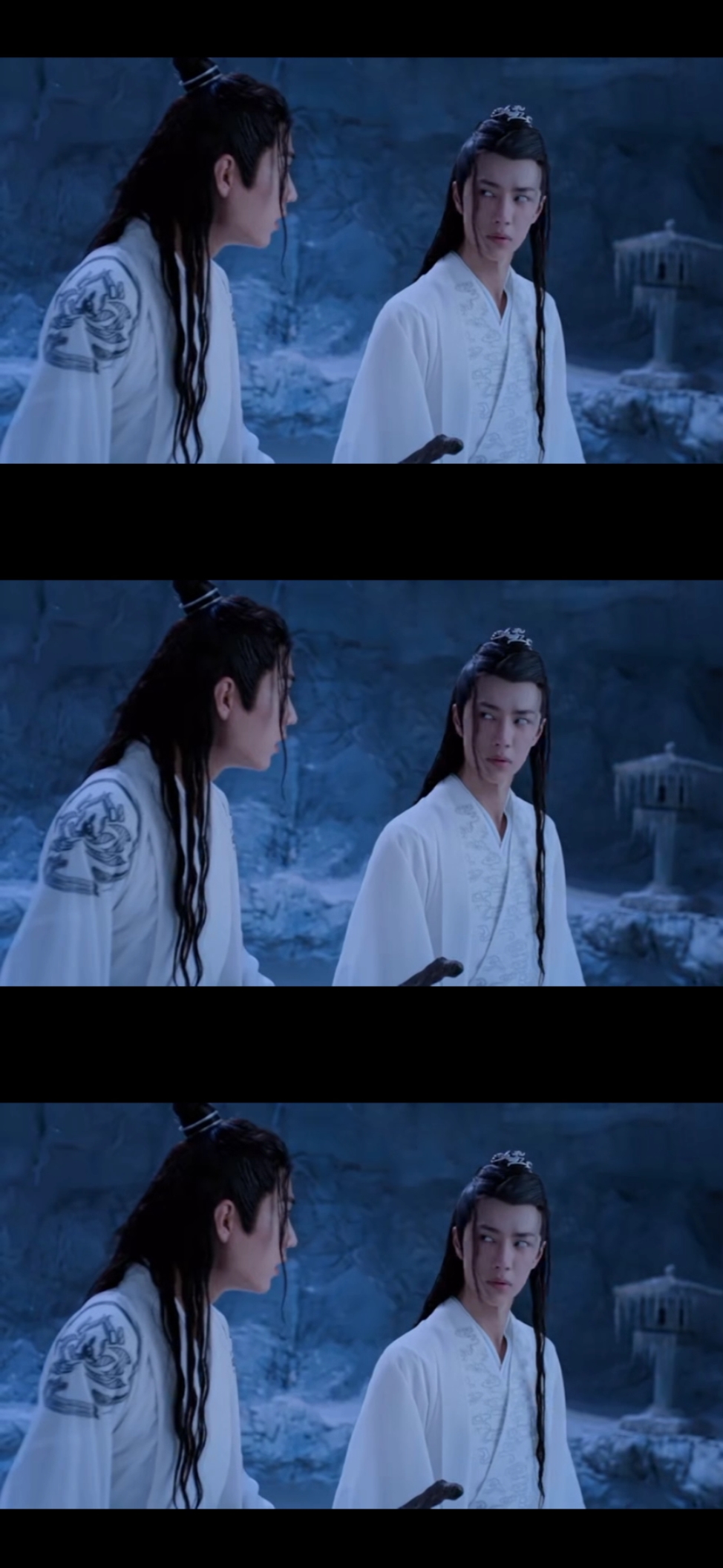 陈情令#蓝湛魏婴一直待在寒潭洞可好!