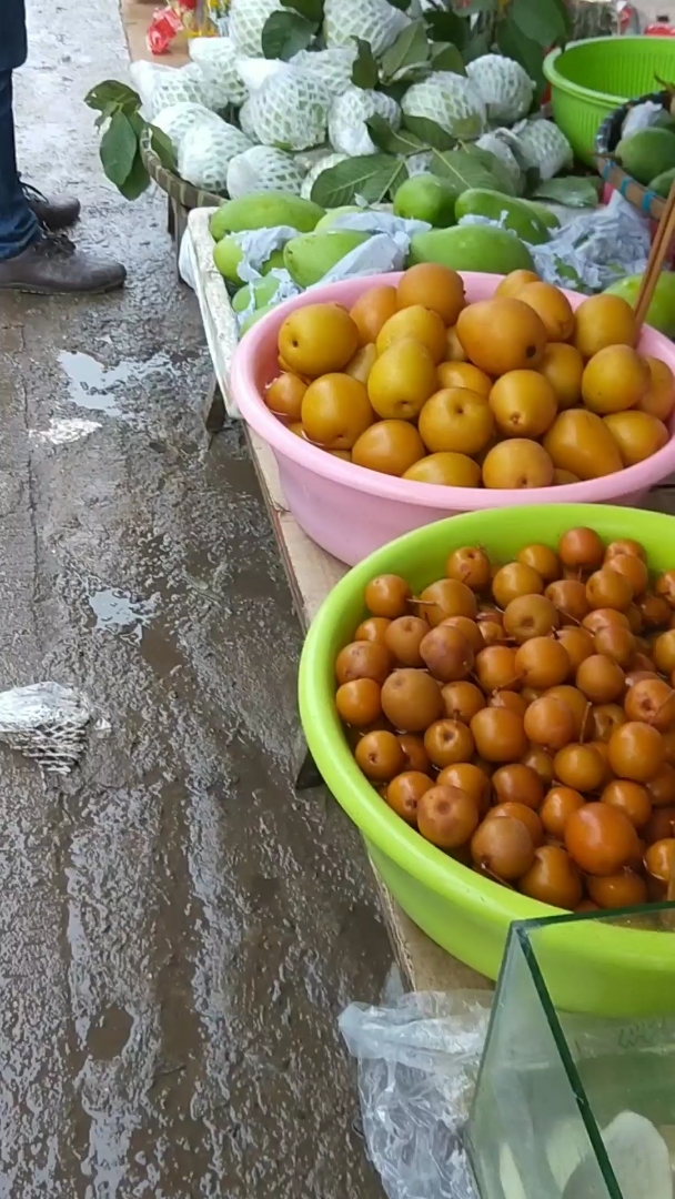 几天没出门了,出去逛逛找点吃的,这是广西特产,酸果!