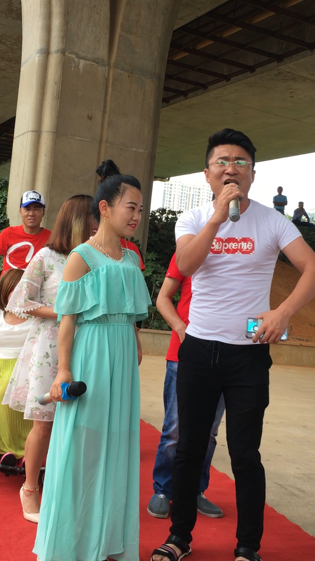 我爱唱歌#好大得阵容多人同唱一首歌