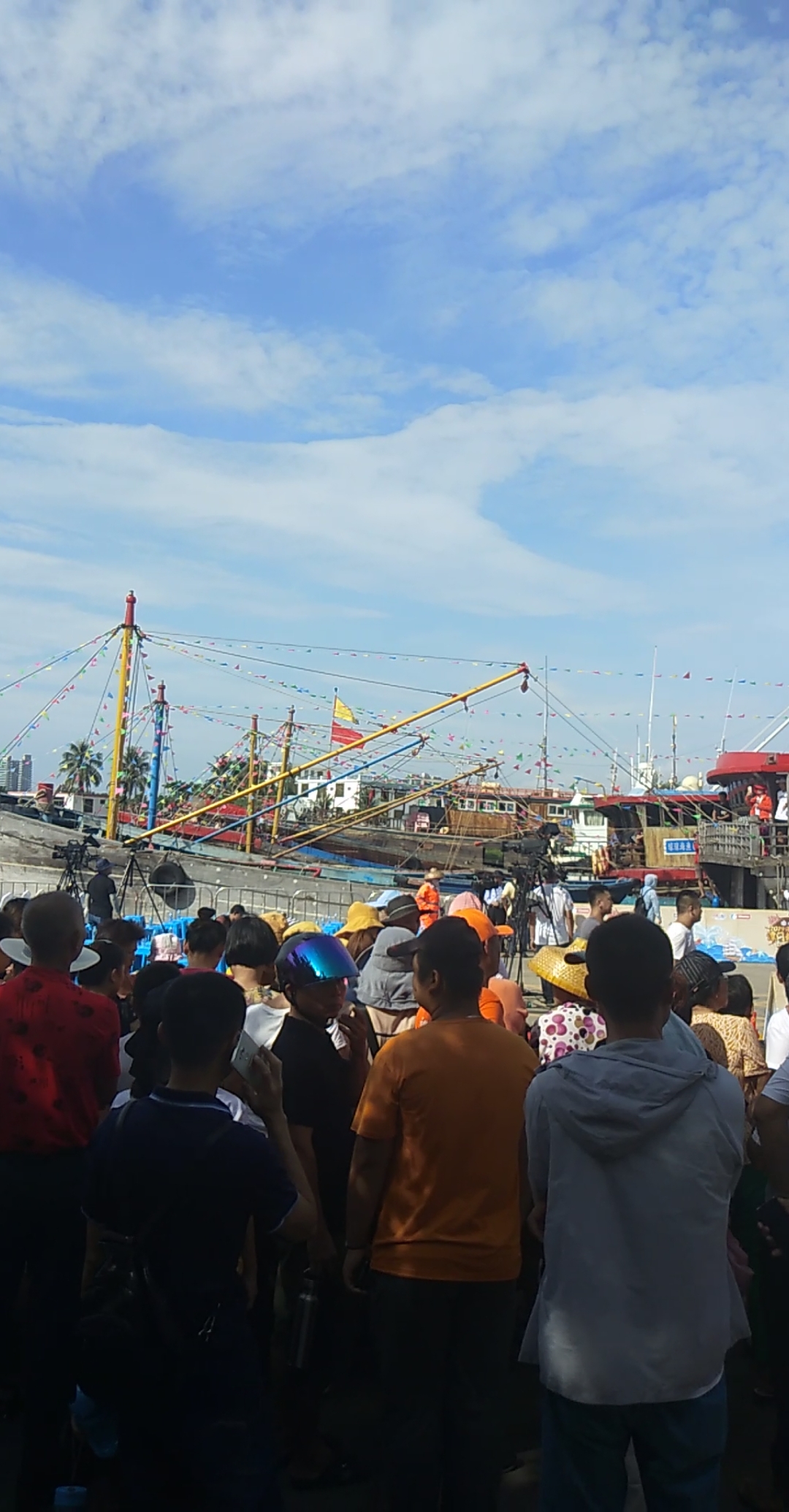 海南琼海,潭门赶海节,人山人海非常热闹