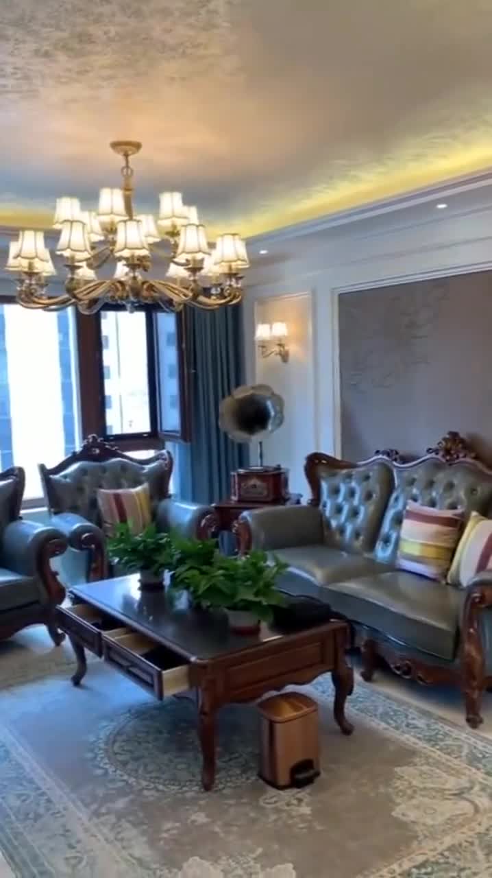 贫穷限制了我的想象力,有钱人家的室内设计,真的太有档次了!