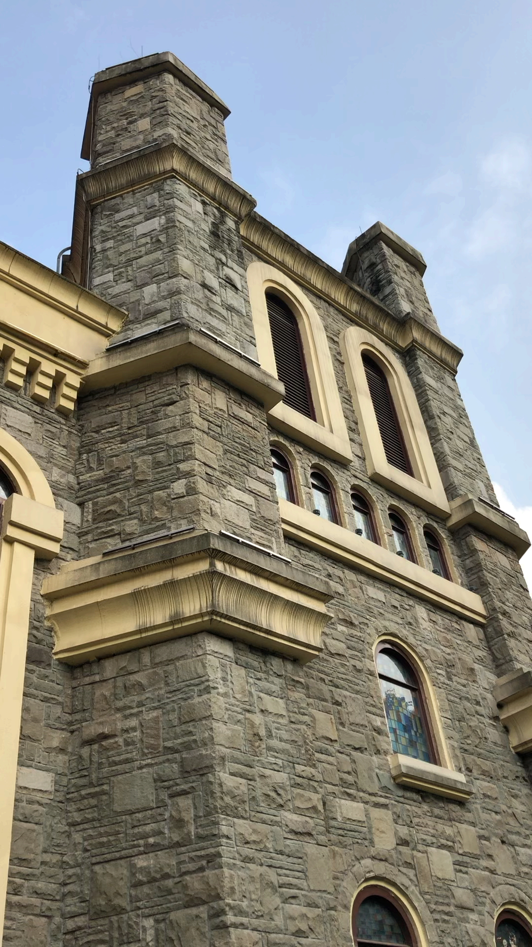 江北嘴中央公园内的哥特式教堂