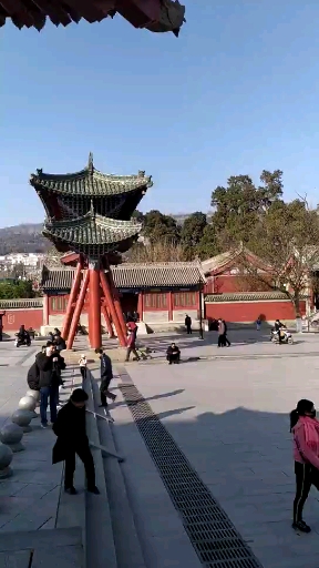 甘肃天水伏羲庙广场