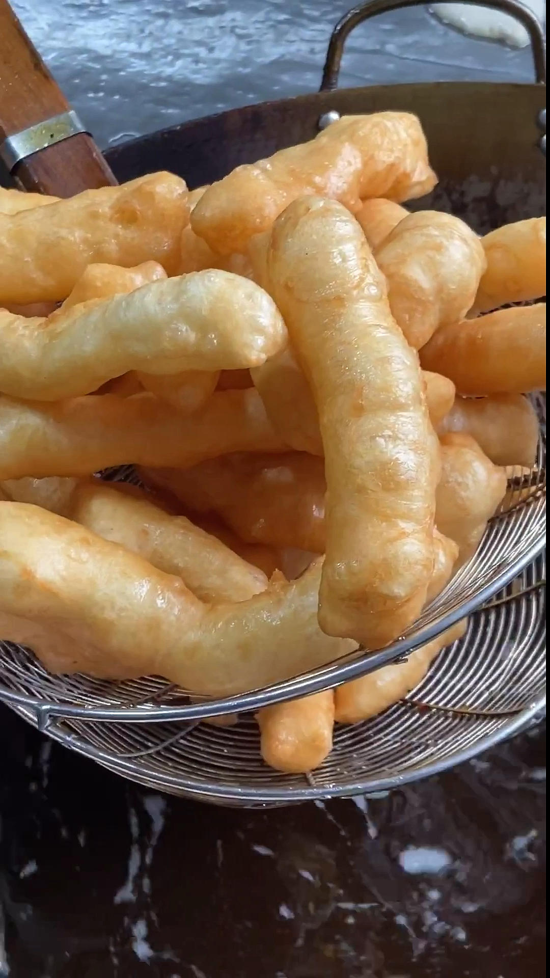 自制美食#河南小油条你有多久没吃了