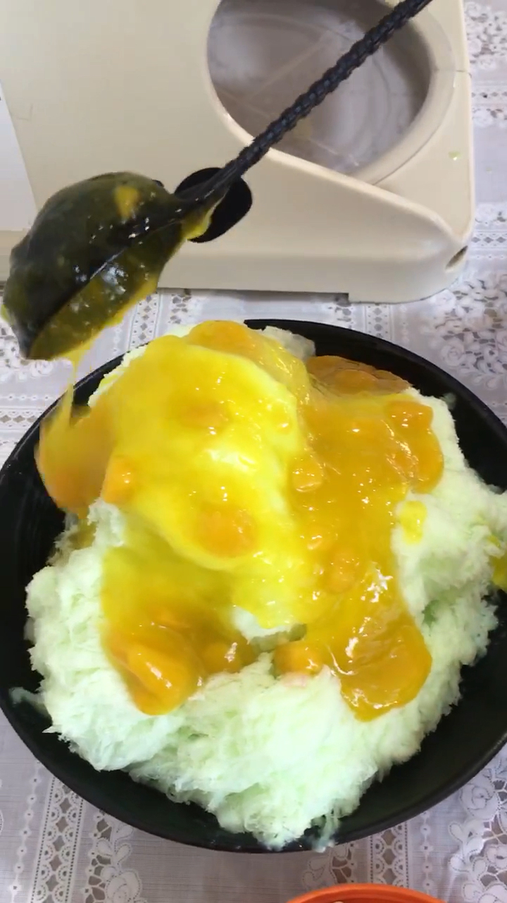 哈密瓜绵绵冰