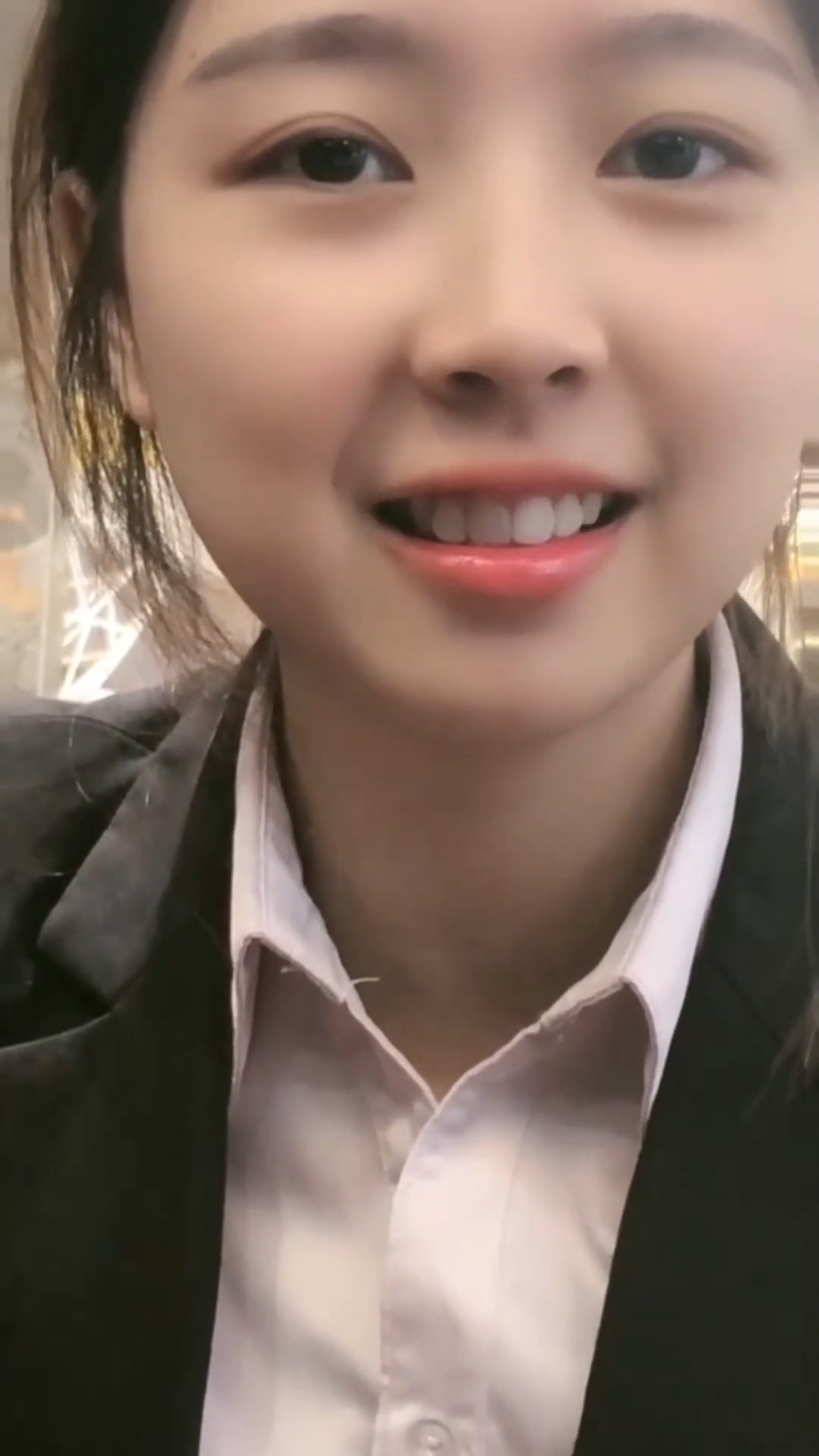 妹妹笑起来真好看