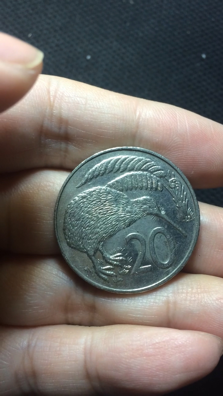 新西兰20分硬币