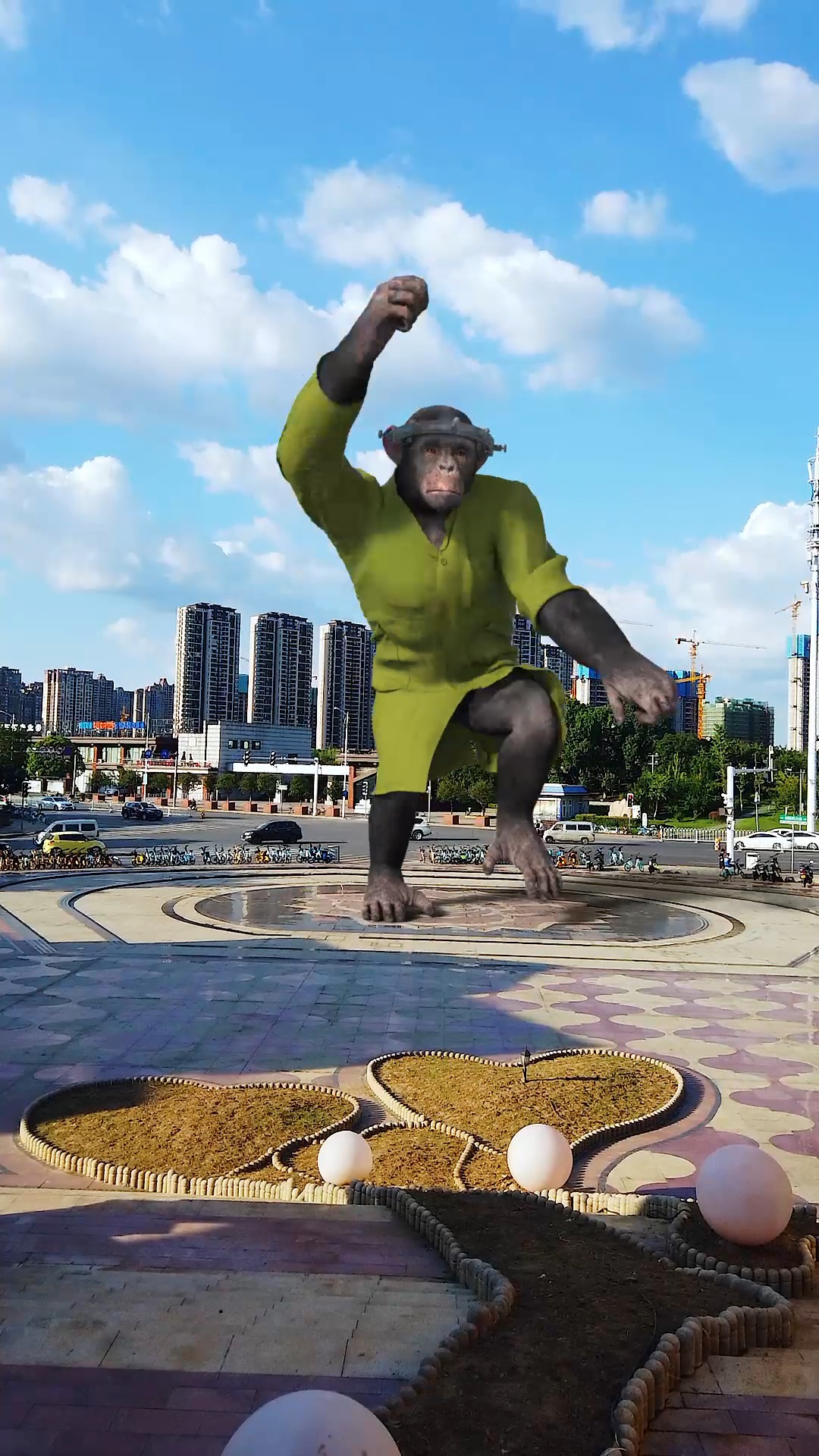 猩猩跳舞文案图片