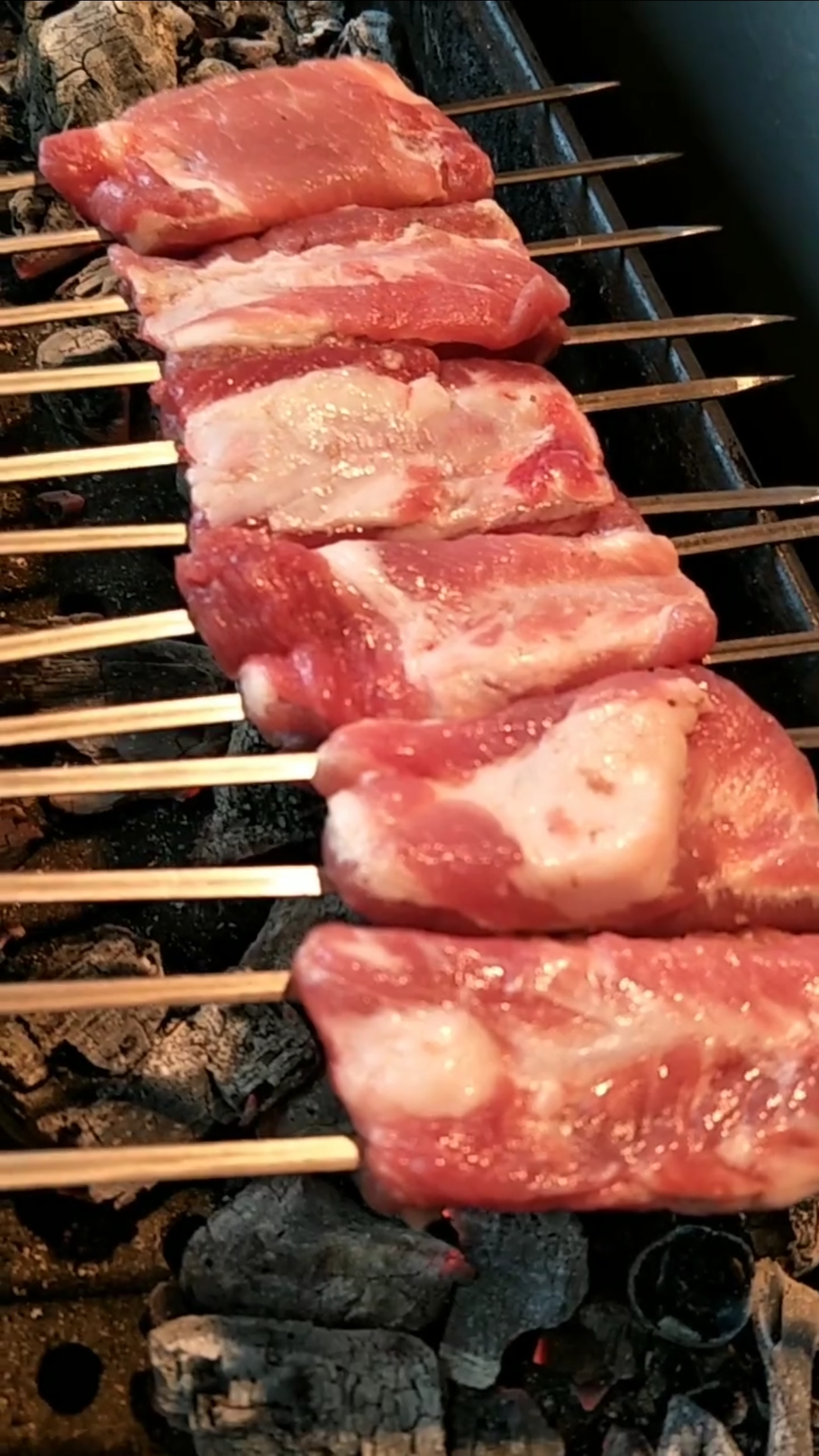 万物皆可烧烤#碳烤猪排.