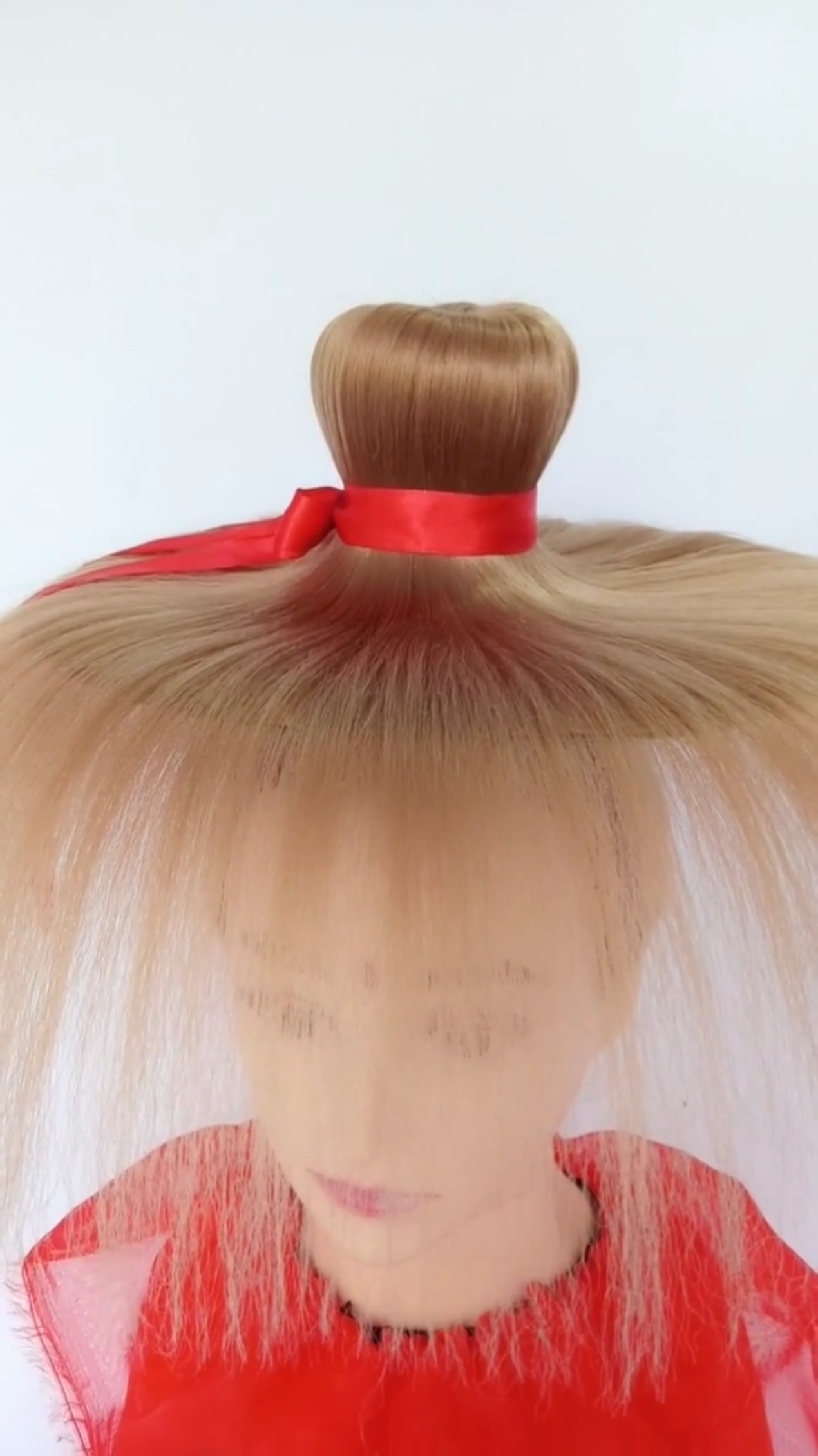 自带太阳伞的发型