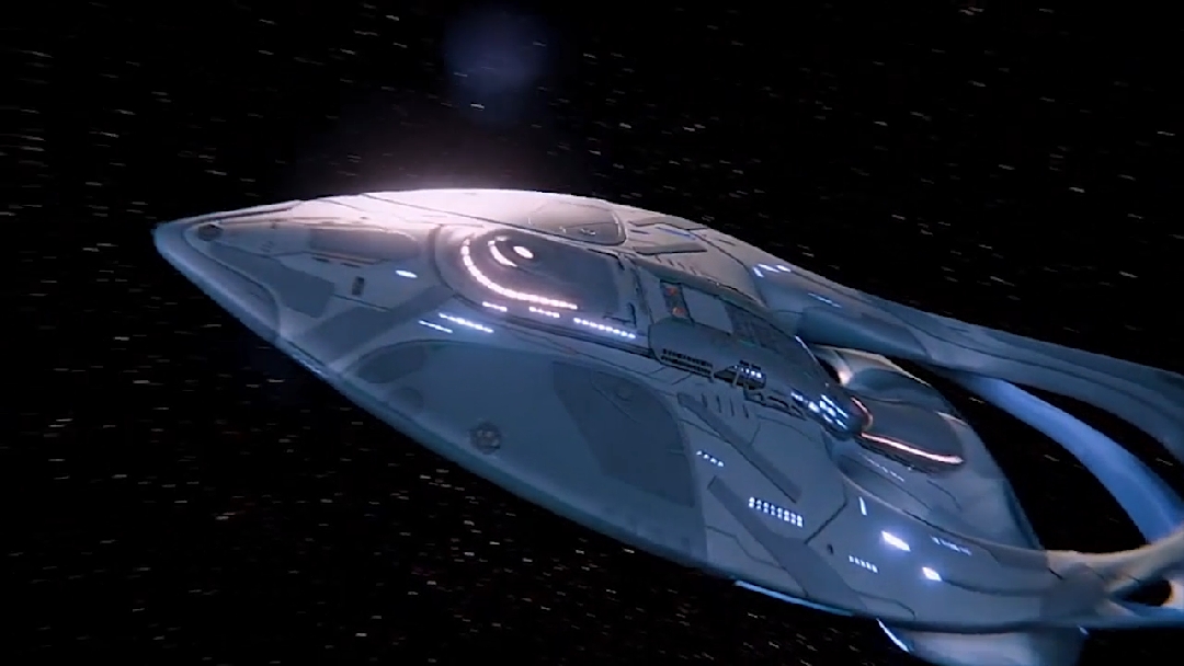 影视剪辑#奥维尔号带大家看看虫洞,暗物质风暴,三维物体进入二维会