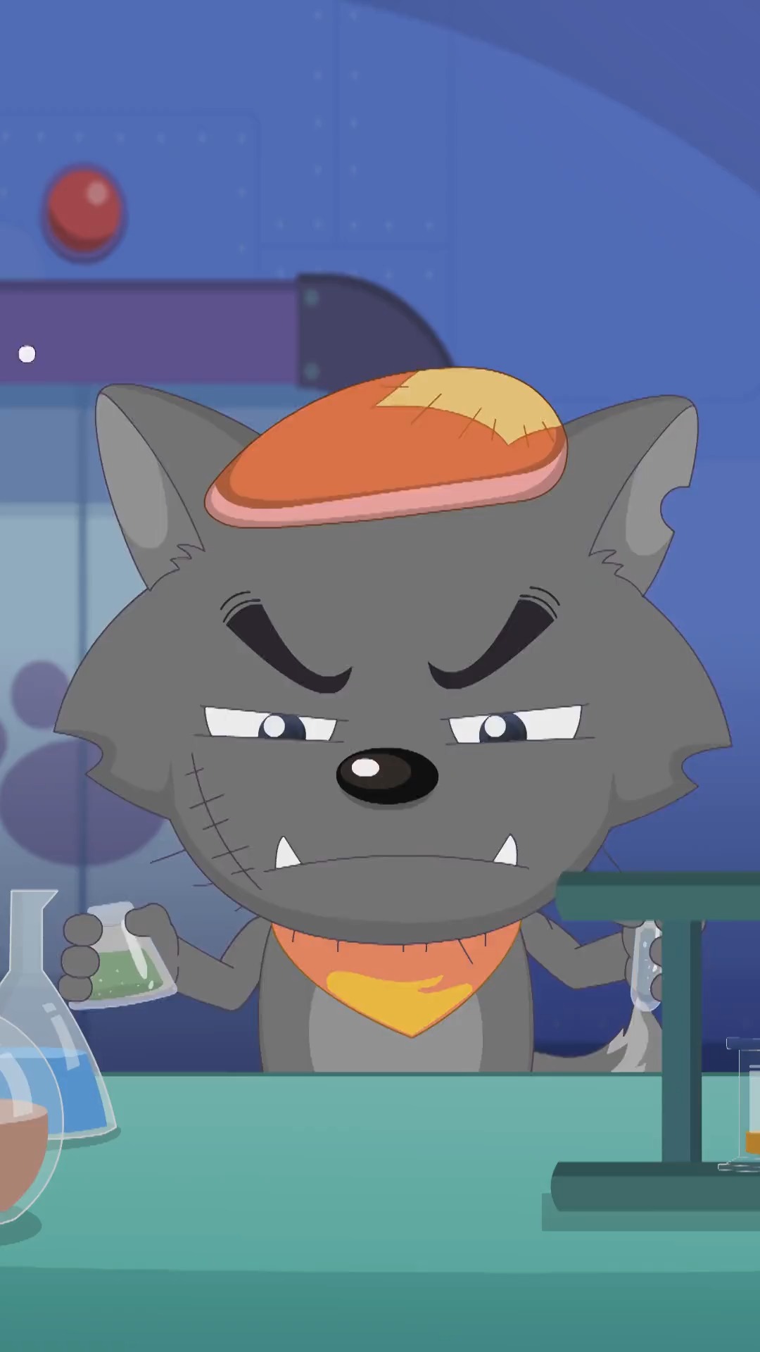 我要上热门#灰太狼:给大家看看狼堡新发明的声控灯!