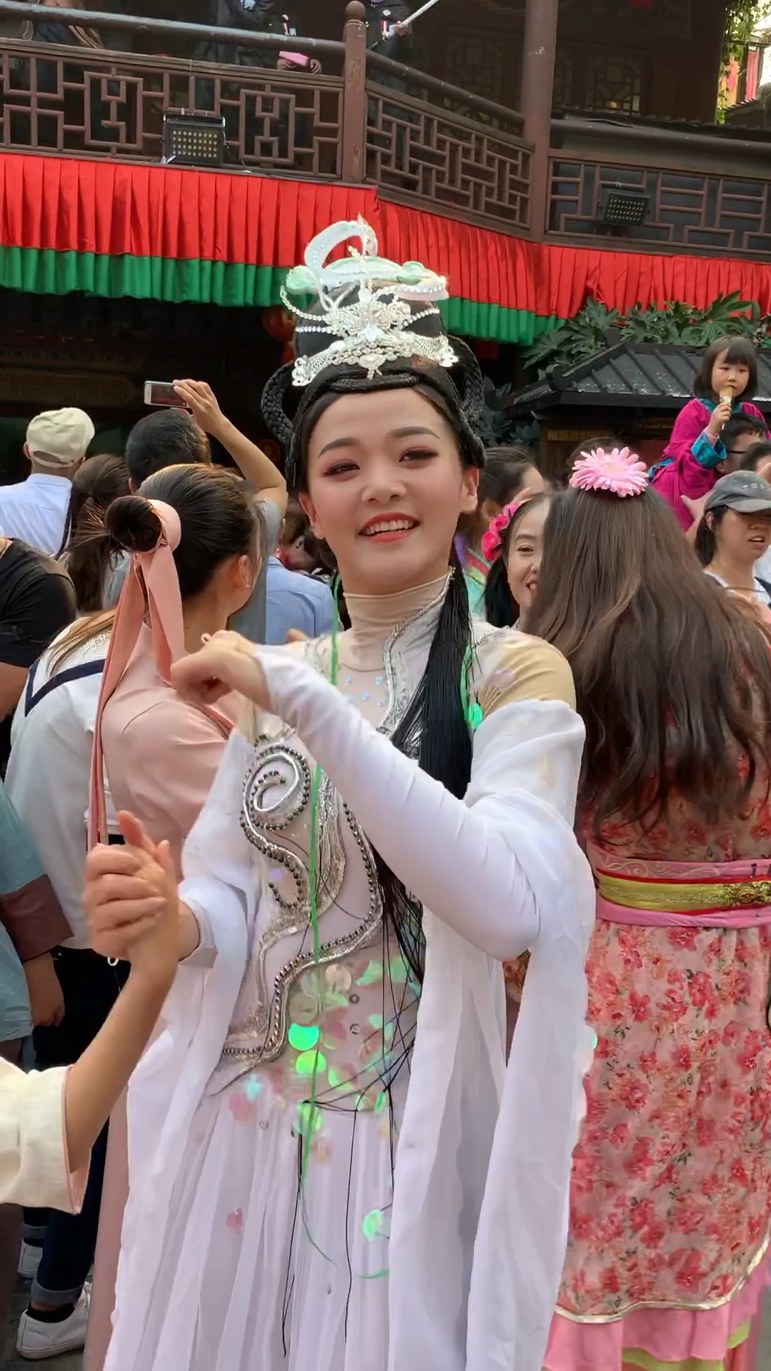 旅游进行时#杭州宋城景区演出,还是小白漂亮