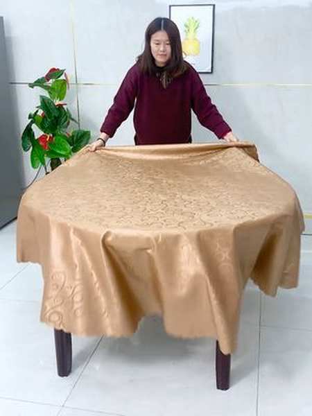 家里铺上这个桌布好看好打理吃饭都更有心情了好物推荐正在