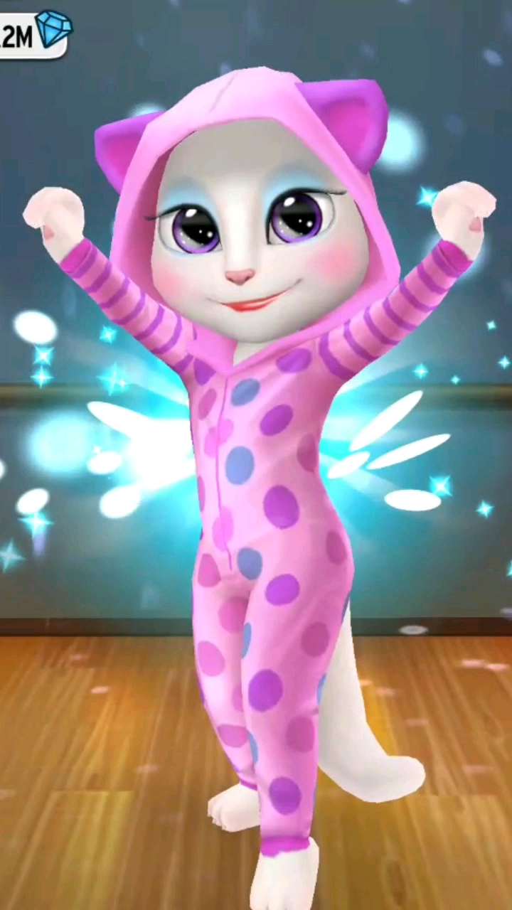 安吉拉跳舞太美了!