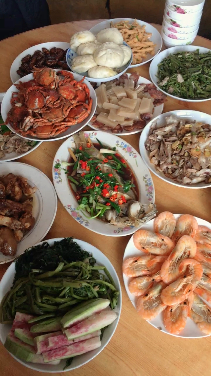 农村过年这桌菜怎么样?