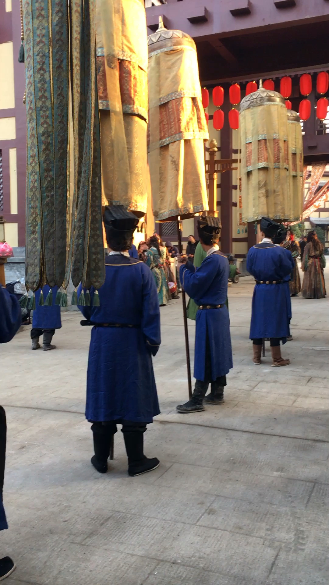 皇帝出巡,大场面