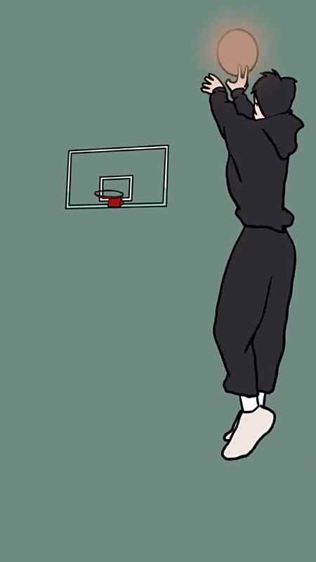 "艾特出你身边投篮最好看的人"