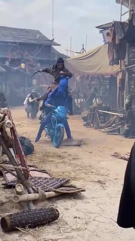 人车马合一天下无敌你见过这样拍戏的吗