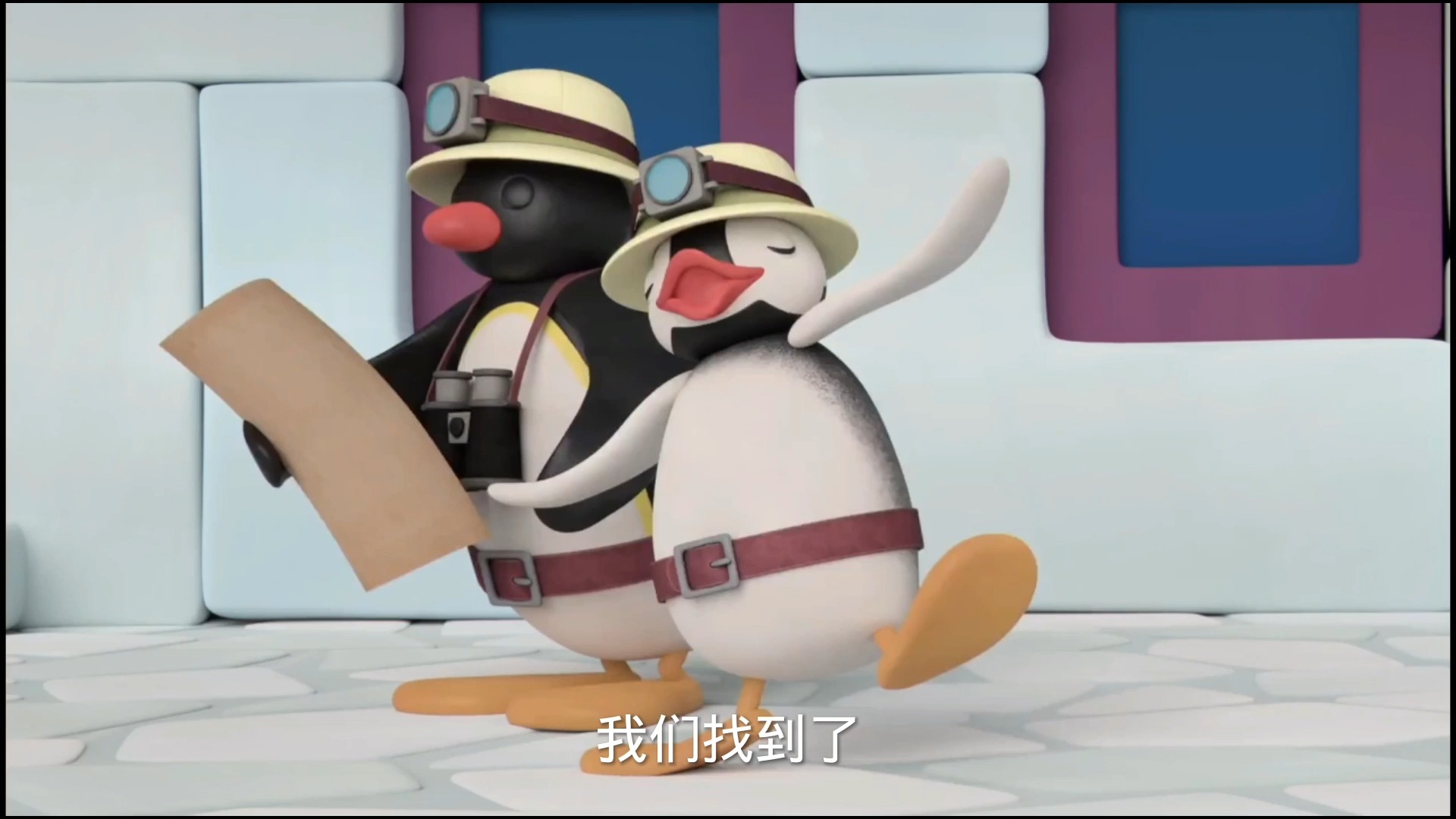 动漫#大都会小企鹅配音