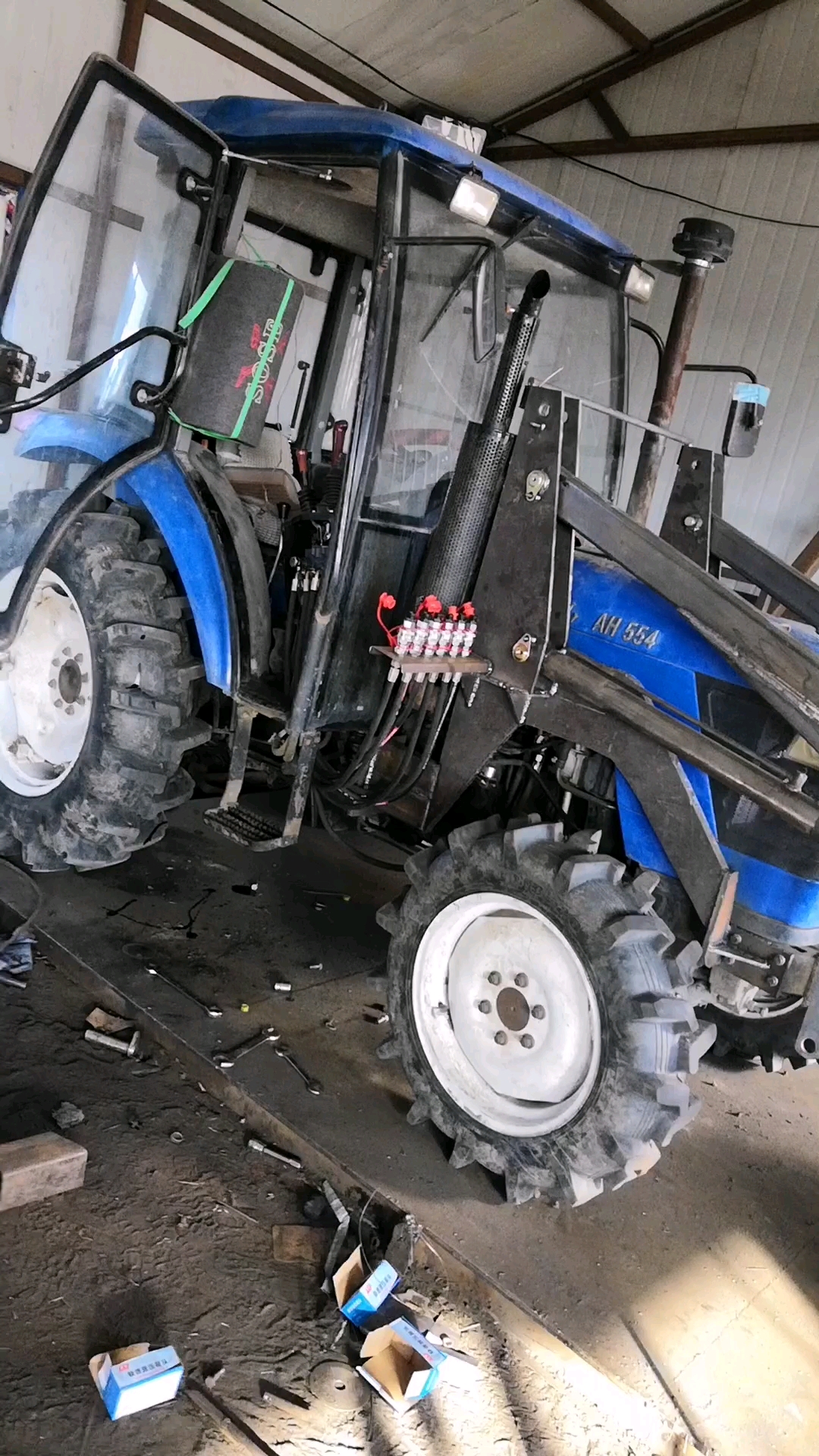 海山554按的铲车