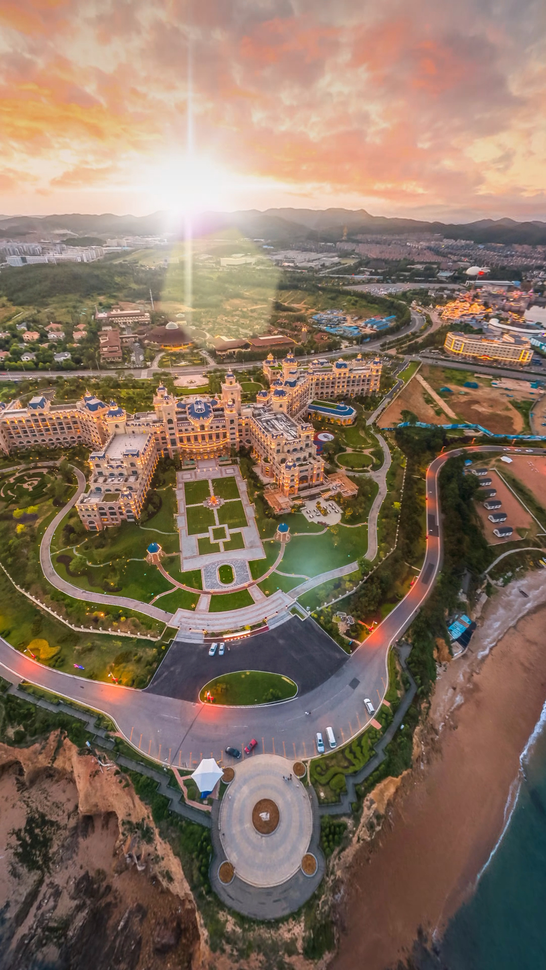 在家云旅游#航拍大连金石滩黄金海岸