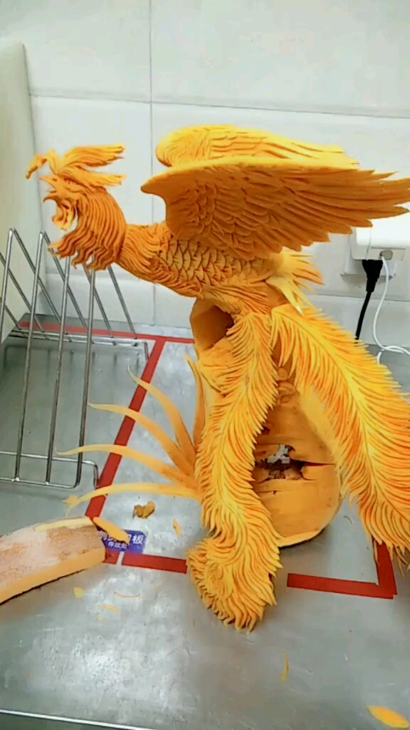 美食#南瓜变凤凰太美了