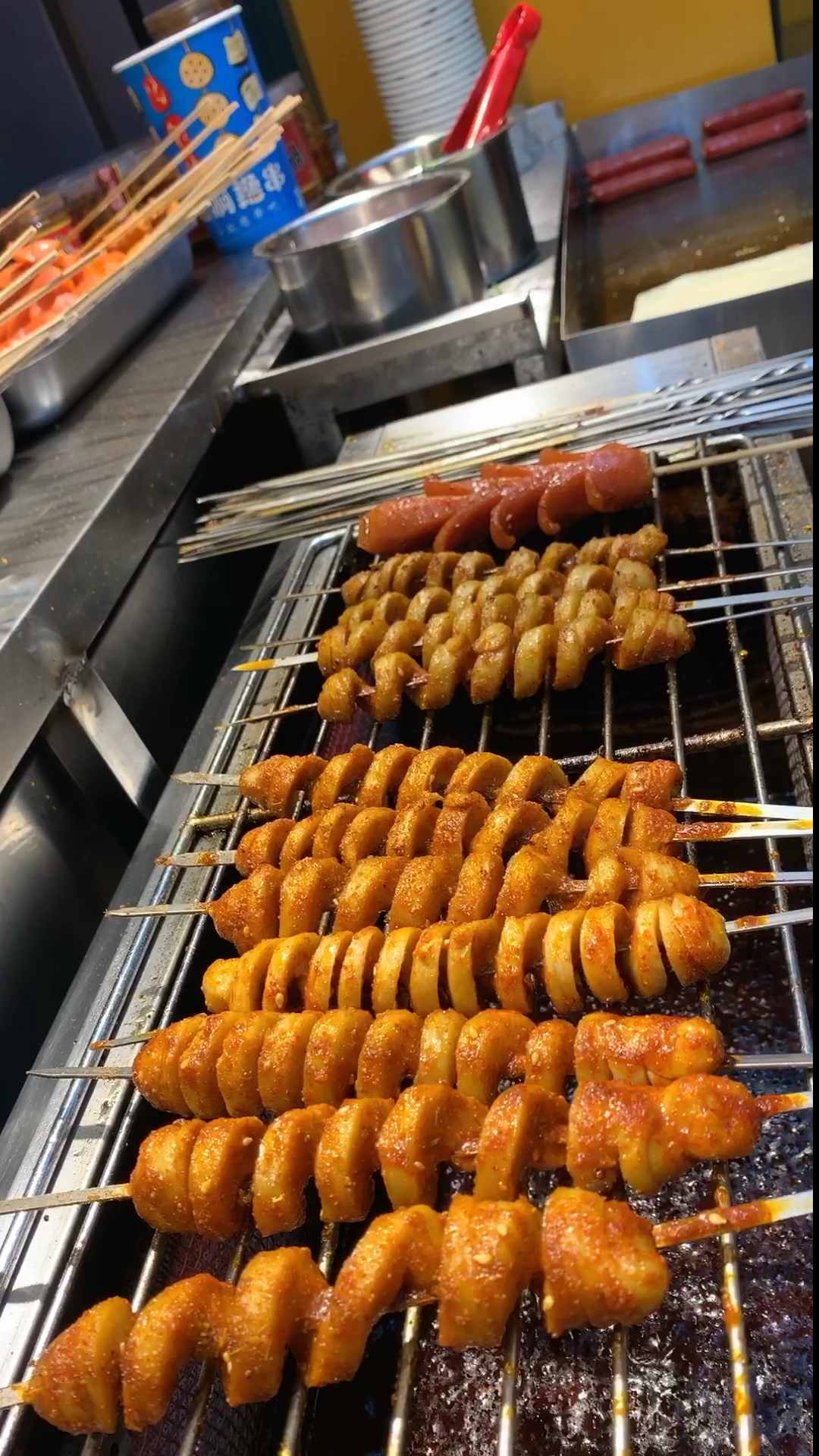 今年流行烙馍卷小面筋