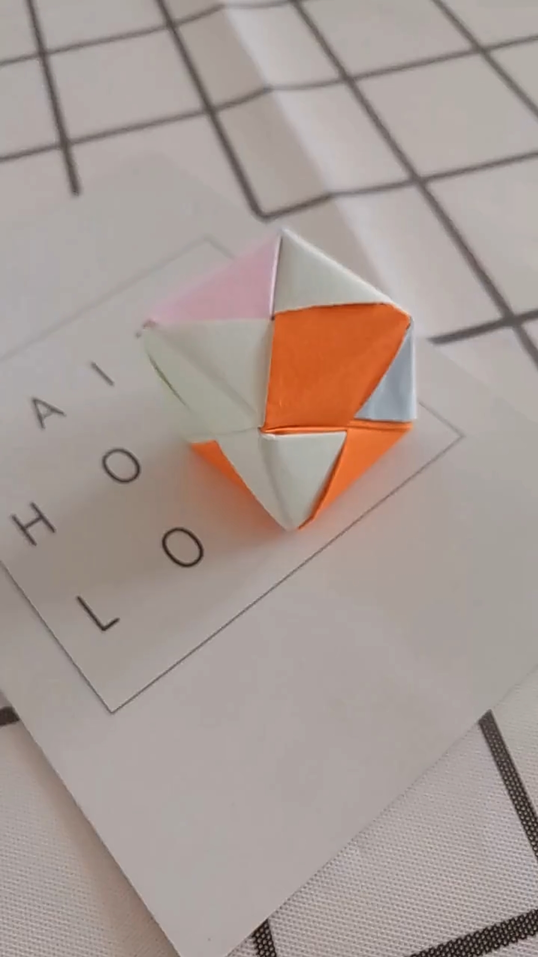 折纸小方块教程1