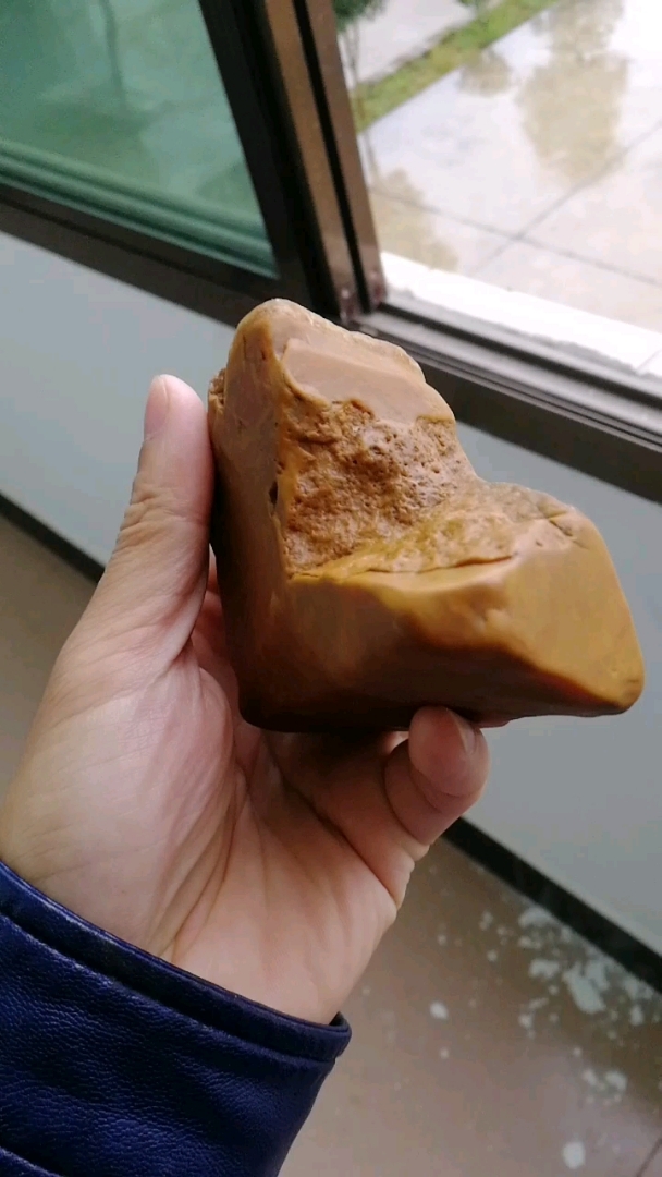 黄蜡石摆件,细蜡冻,奇石摆件