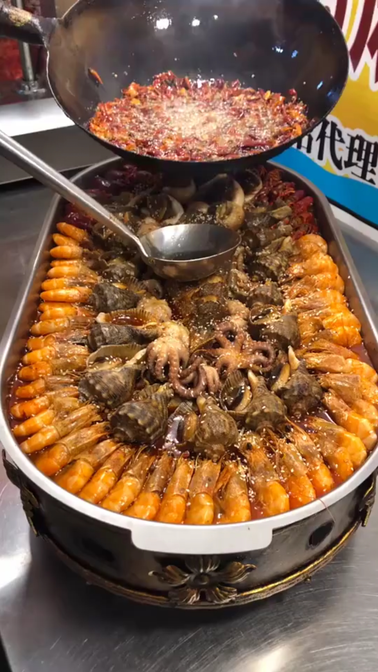 麻辣可口的海鲜大咖,美味啊!