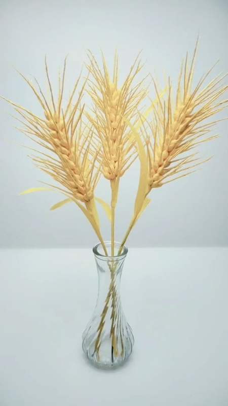 手工制作#麦穗会给人幸福感,生活也是金黄色