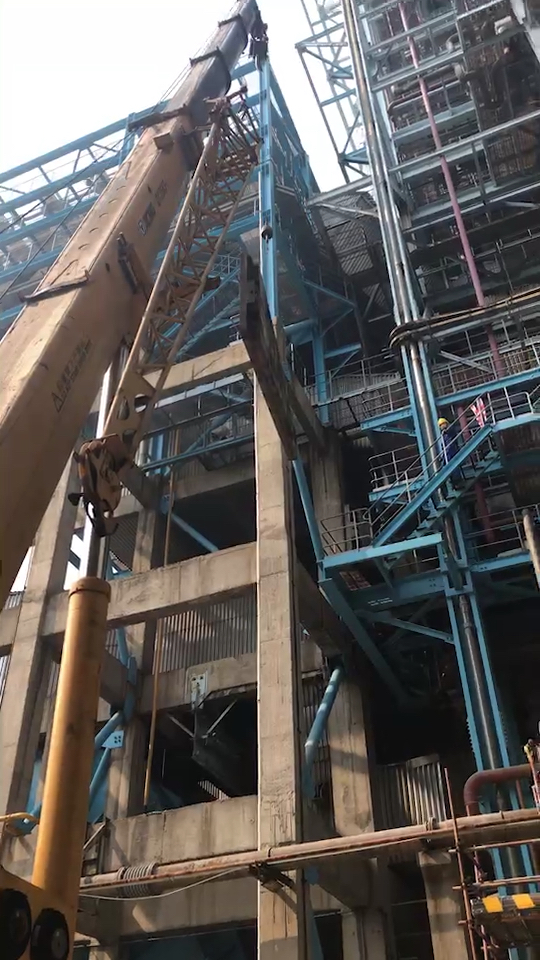 吊装空预器扇形板