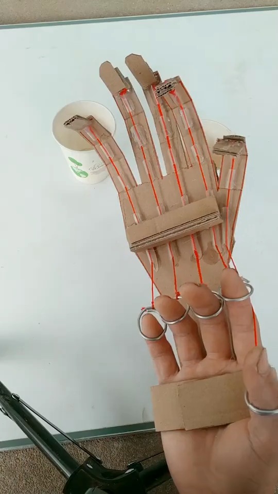 机械手臂手工制作教程图片