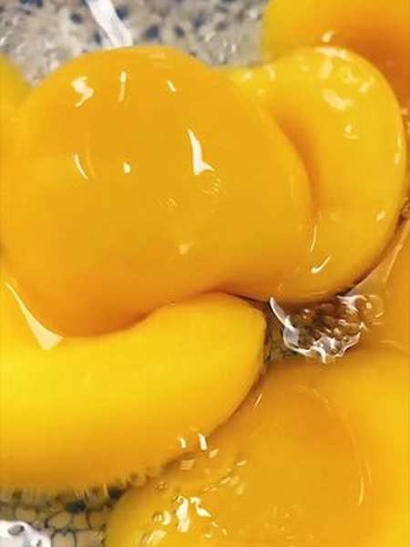 这个黄桃罐头超鲜超好吃据说打ht出现黄桃的一定是吃货 黄桃罐头-全民