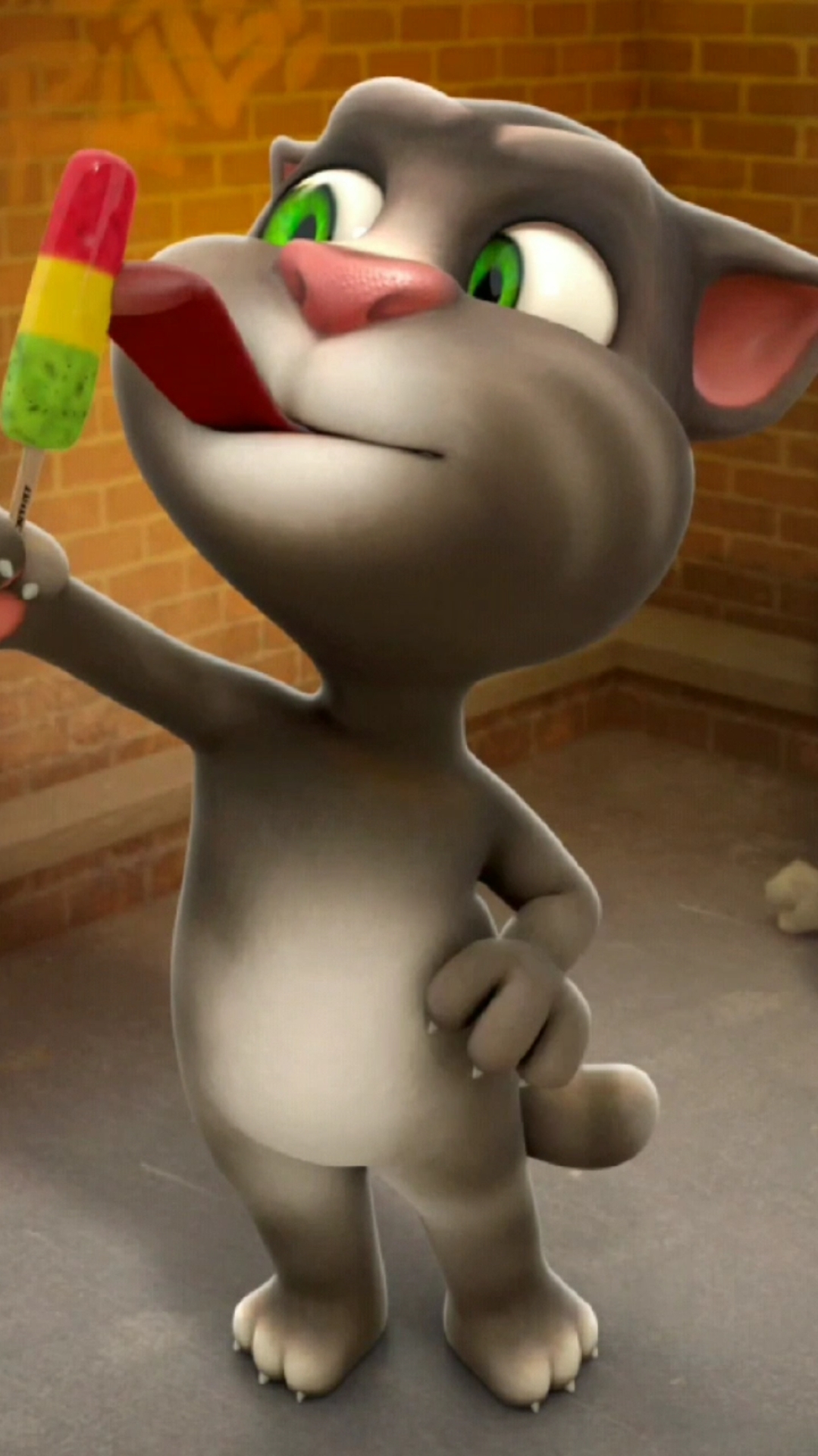 小汤姆吃冰棒太搞笑!