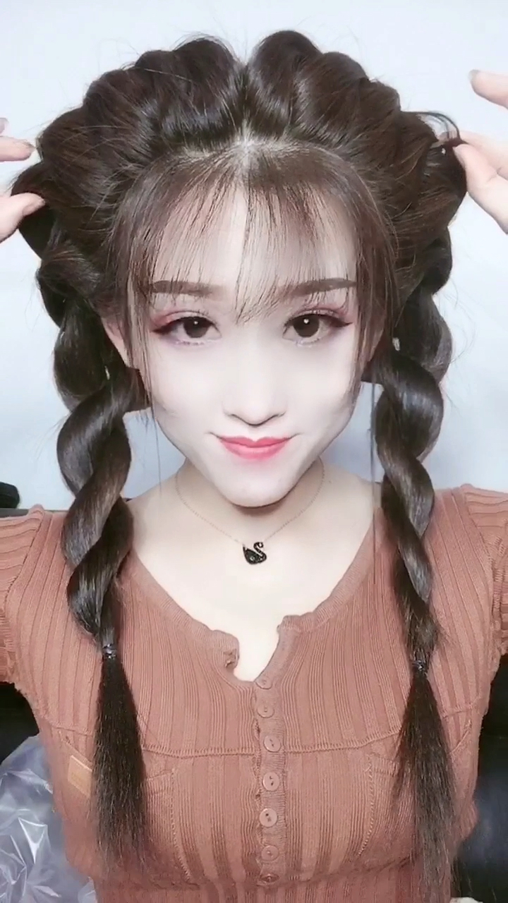 全民最火编发#最泰国菠萝头这样扎