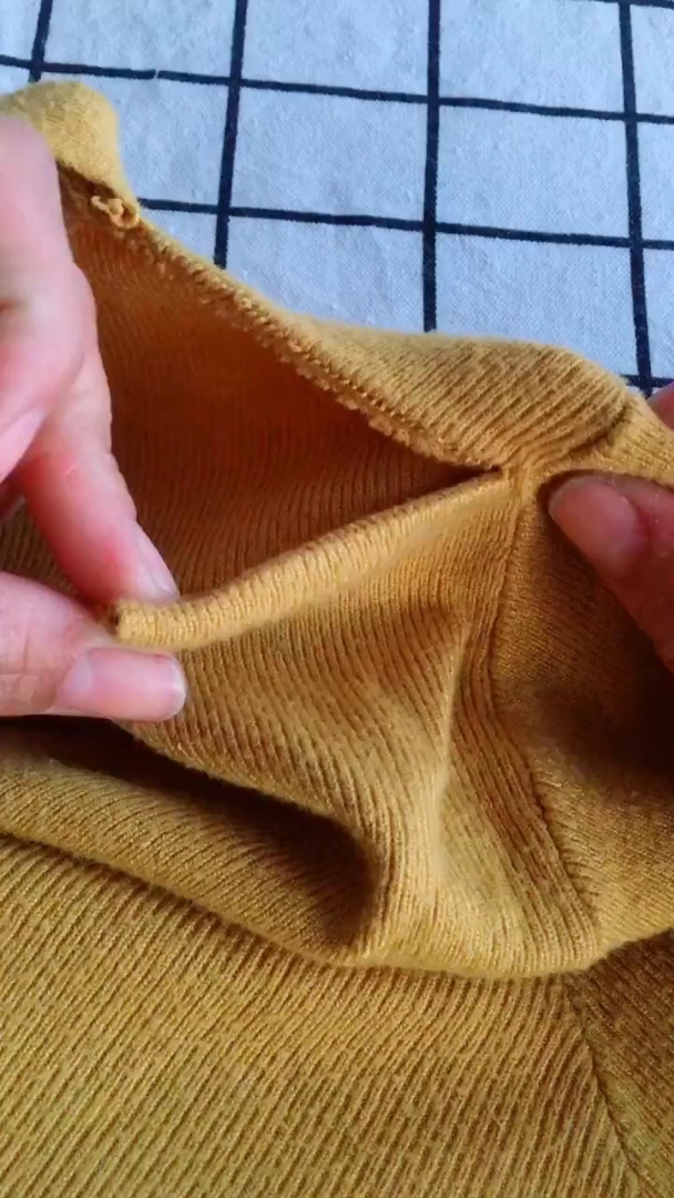 最爱之城#毛衣开线了这样缝?