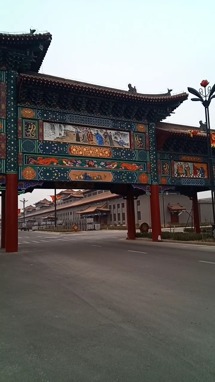 汾阳汾酒厂的一角